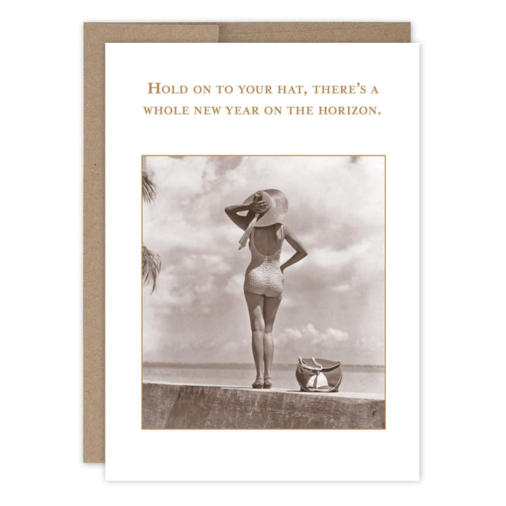 Shannon Martin Design - Hold On To Your Hat Birthday Card