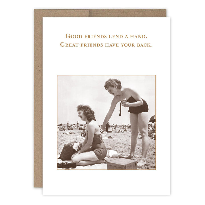 Shannon Martin Design - Have Your Back Friendship Just Because Card