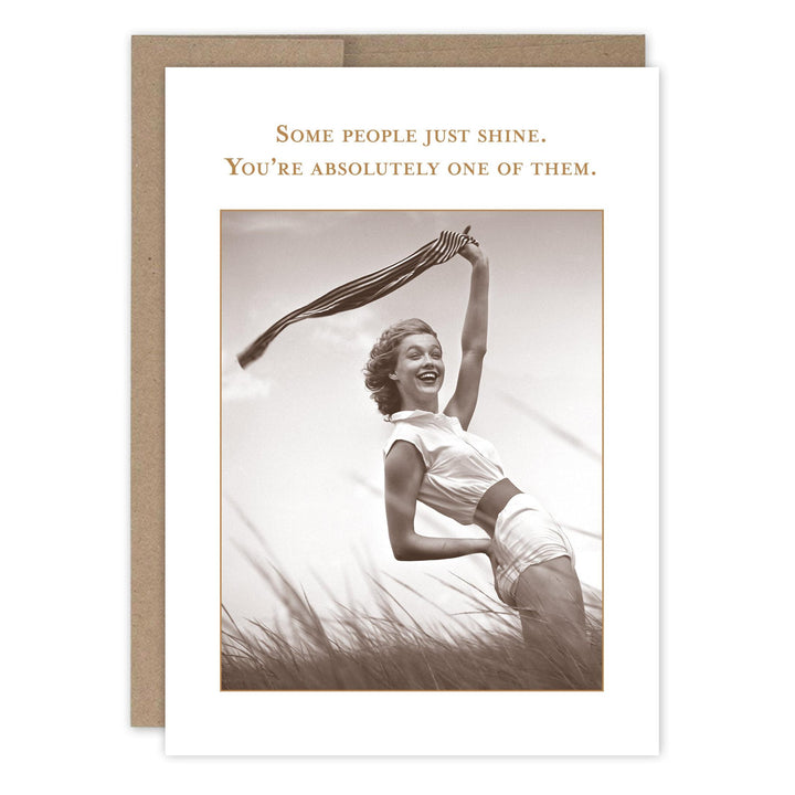 Shannon Martin Design - Some People Just Shine Congratulations Card