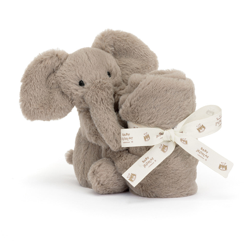 Jellycat Smudge Elephant Soother plush elephant lovey alternate view