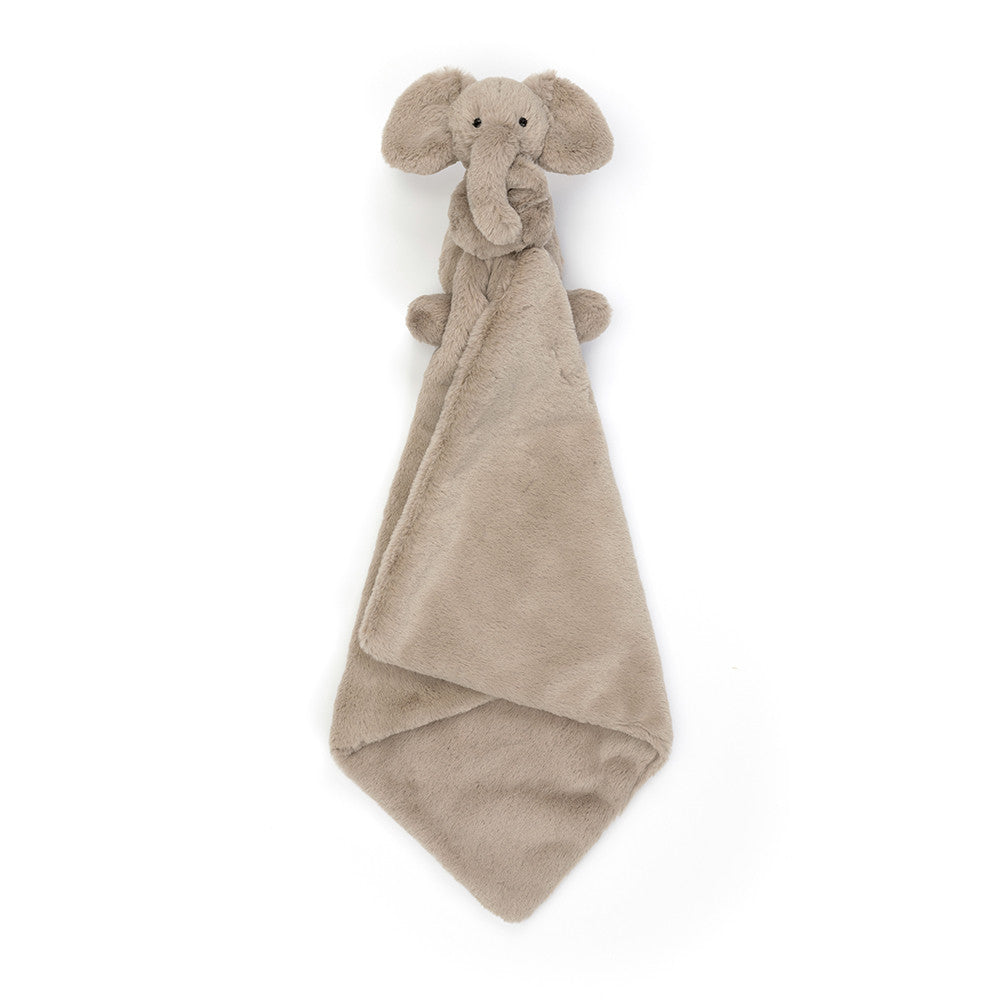 Jellycat Smudge Elephant Soother newborn baby shower gift