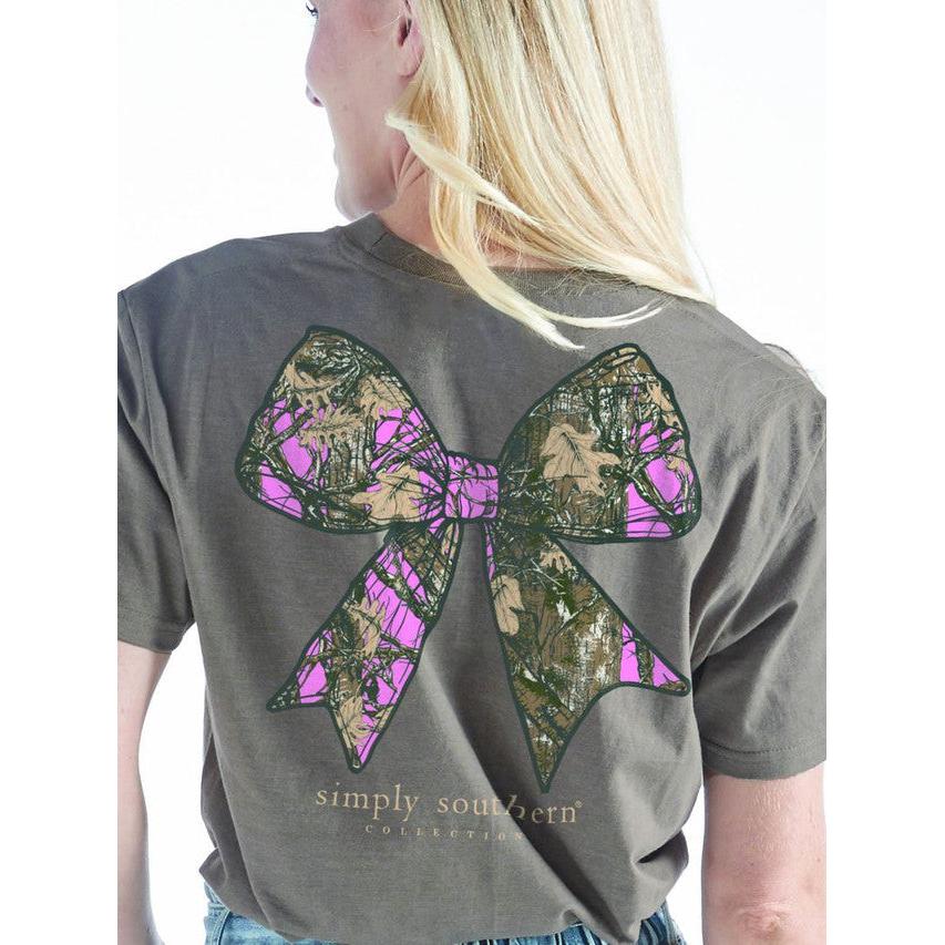 Camo &amp; Bow Shirt