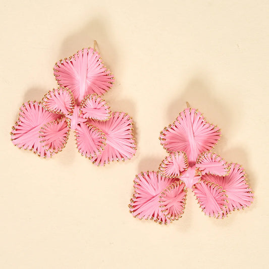 The Darling Effect Main Character Earrings - Pink