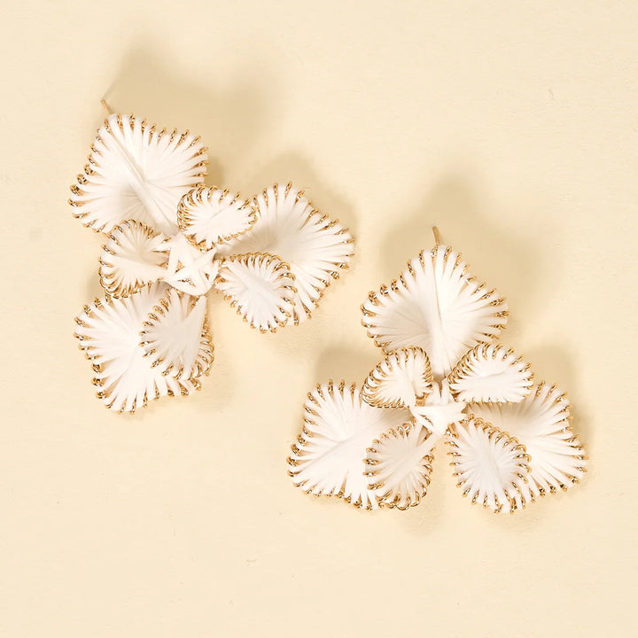 The Darling Effect Main Character Earrings - White