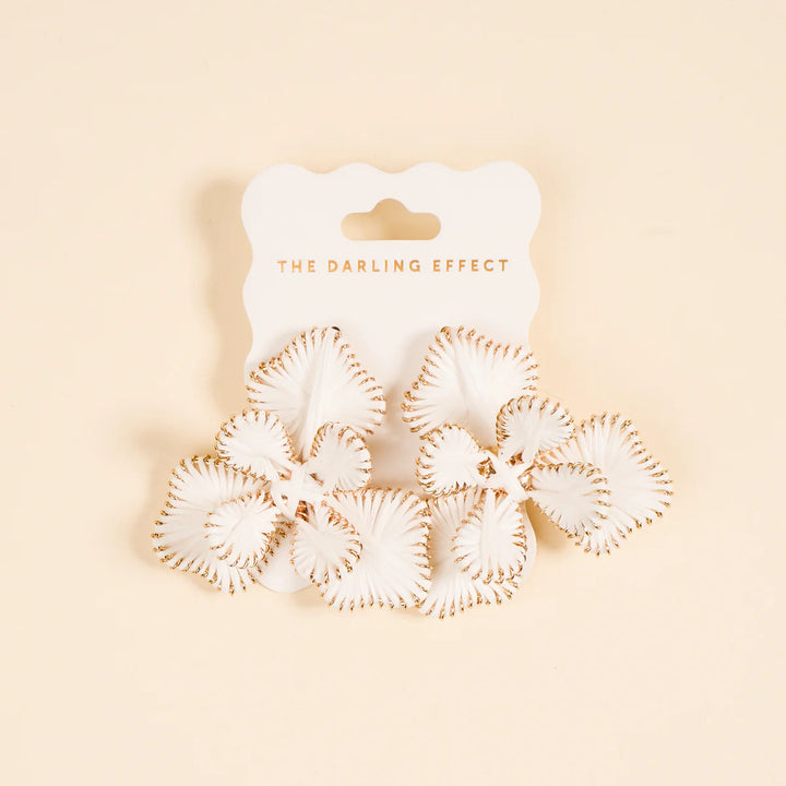 The Darling Effect Main Character Earrings - White