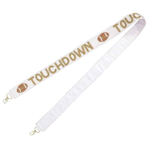 Generic Football Beaded Strap- TOUCHDOWN