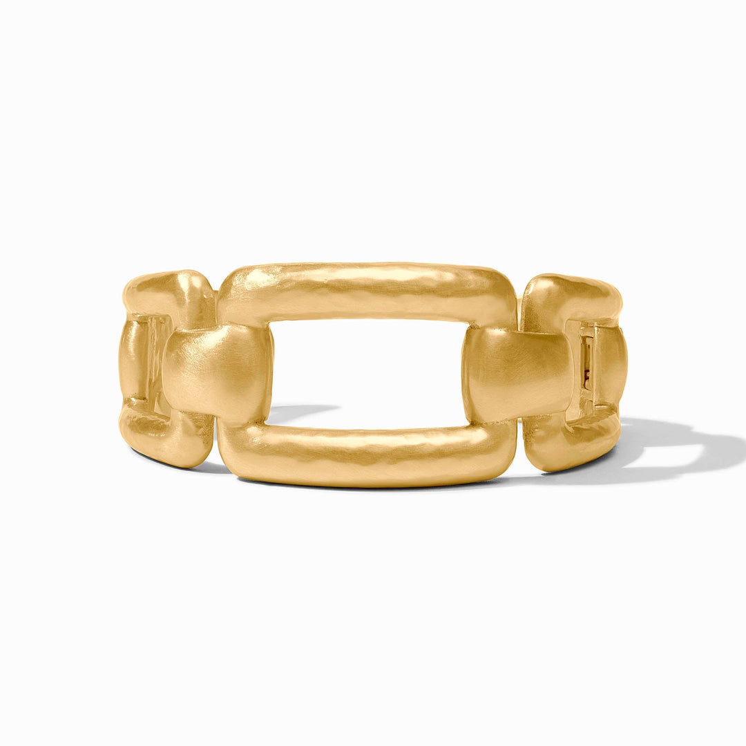 Julie Vos Sahara Cuff Bracelet in 24 k gold plate