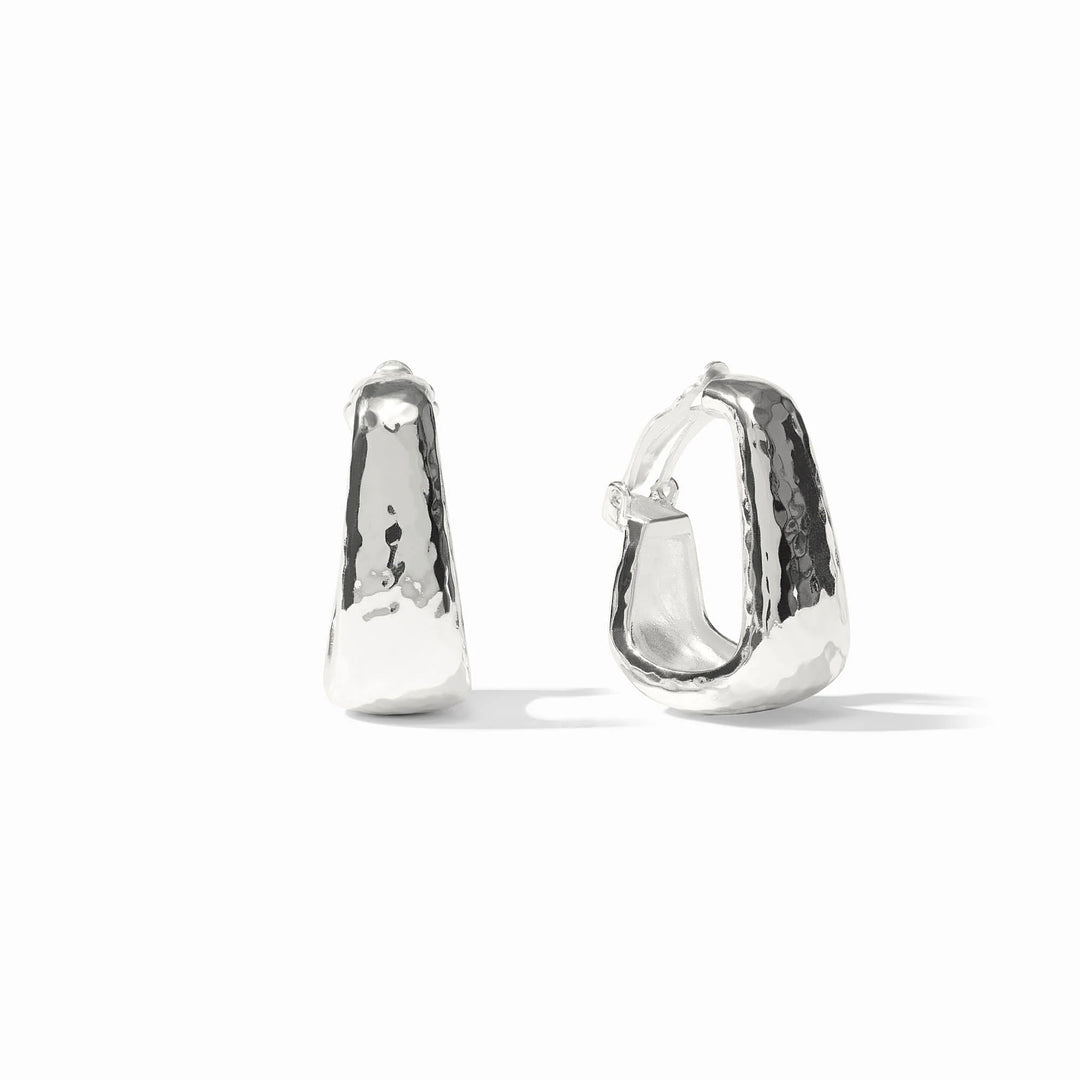Julie Vos Sahara Hoop Clip - Silver
