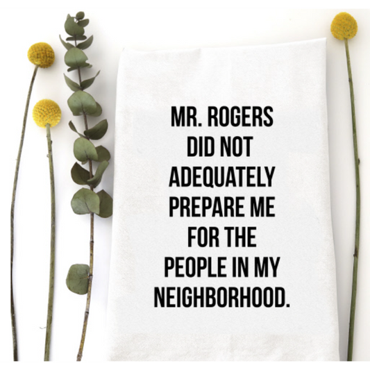 Wildwood Mr. Rogers Tea Towel