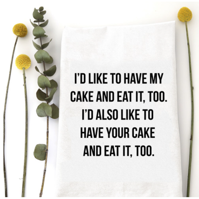 Wildwood Have My Cake Tea Towel