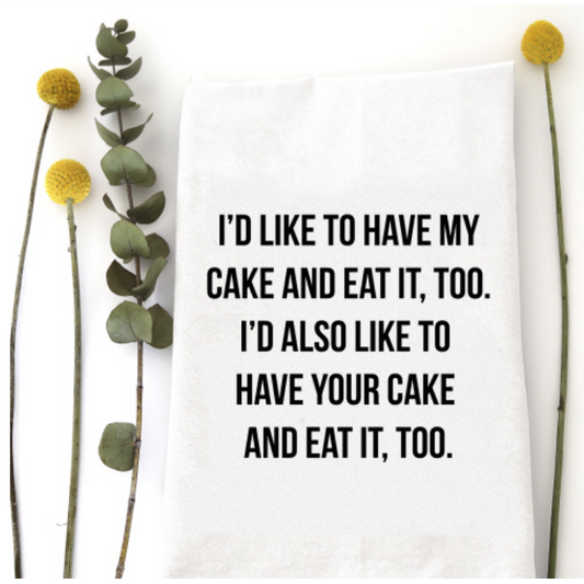 Wildwood Have My Cake Tea Towel