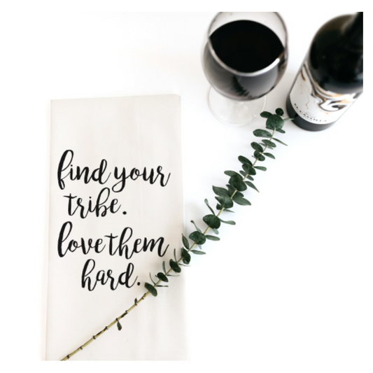 Wildwood Find Your Tribe Tea Towel