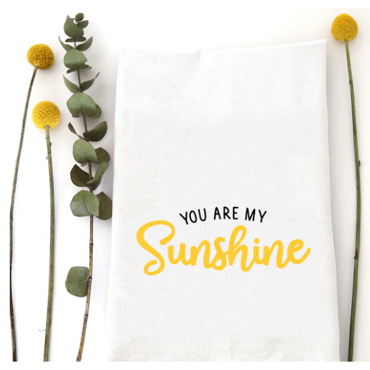 Wildwood Sunshine Tea Towel