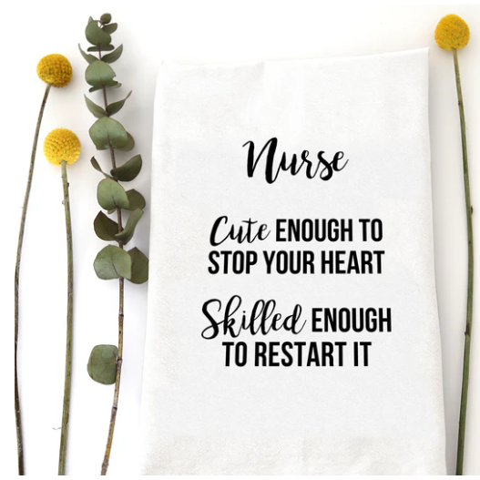 Wildwood Nurse Tea Towel