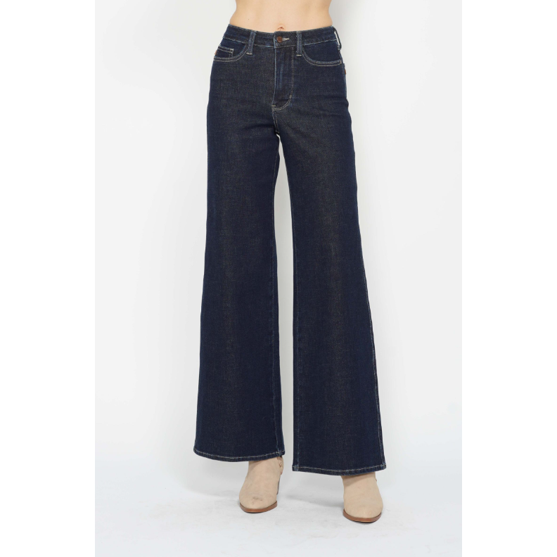 Judy Blue High Waisted Tummy Control Retro Wide