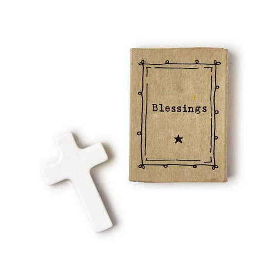 Cross Matchbox in Blessing Gift Box
