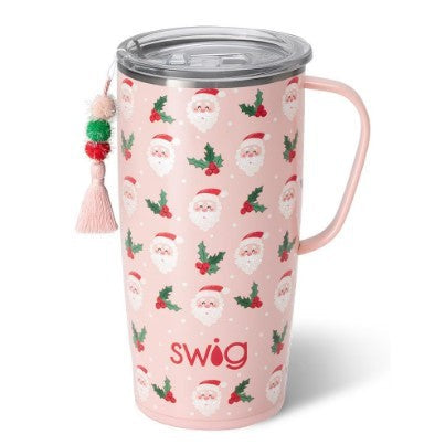 Holly Jolly Travel Mug 22oz