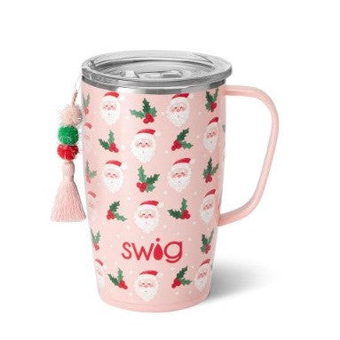 Holly Jolly Travel Mug 18oz