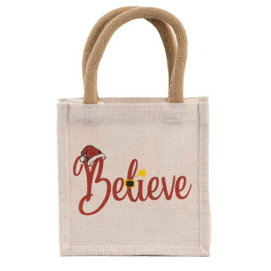 Believe Petite Gift Tota White/Red