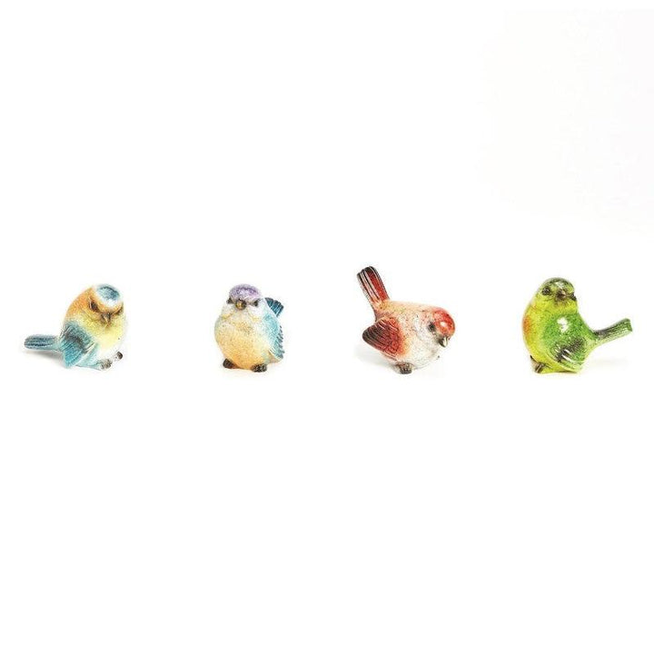 Hand-Painted Bird - Assorted colors in Red, Blue, Green &amp; Orange