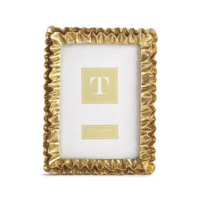 Gold Ruffle Frame