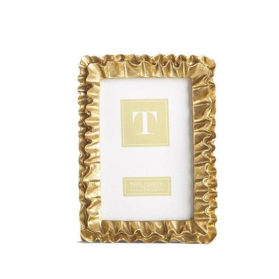 Gold Ruffle Frame