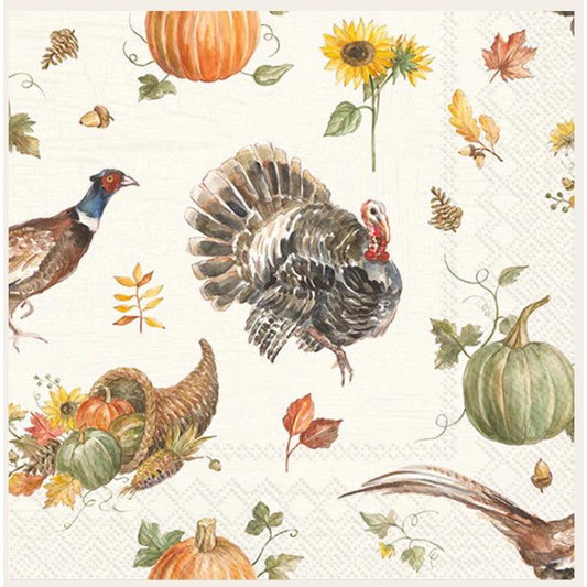 Happy Harvest Cocktail Napkin