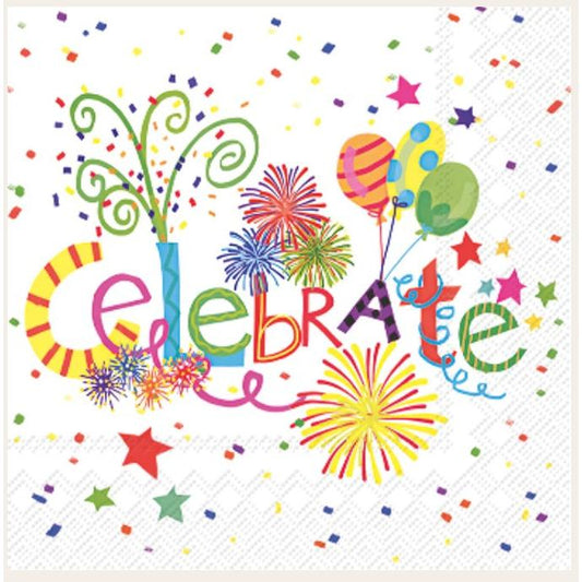Celebrate Cocktail Napkin