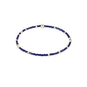 hope unwritten bracelet - Blue Metallic