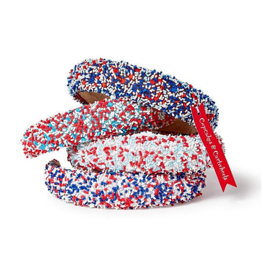 Red, White & Be-You-Tiful Sprinkles Headband