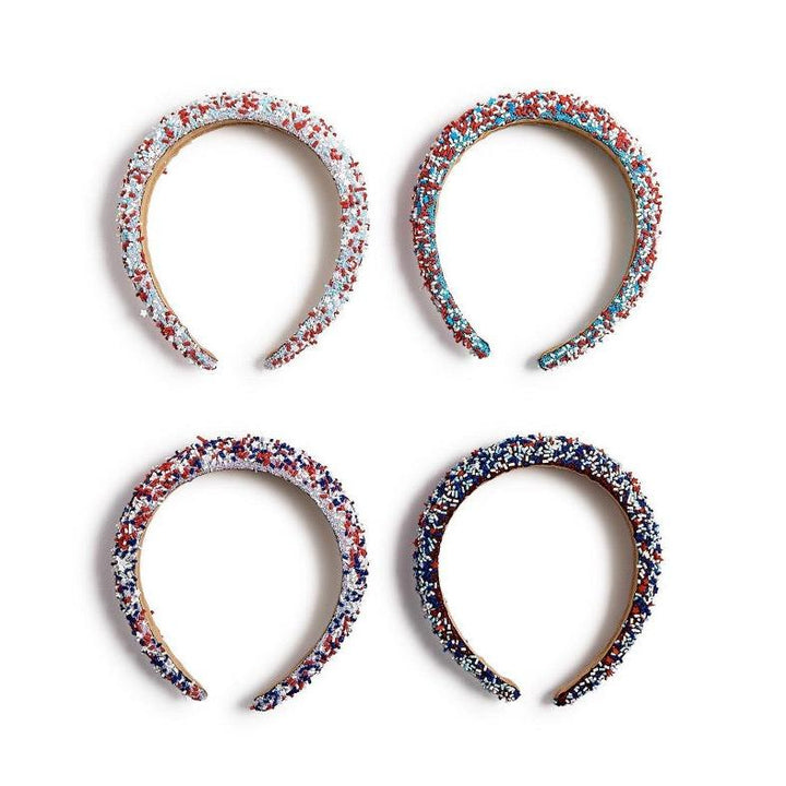 Red, White &amp; Be-You-Tiful Sprinkles Headband