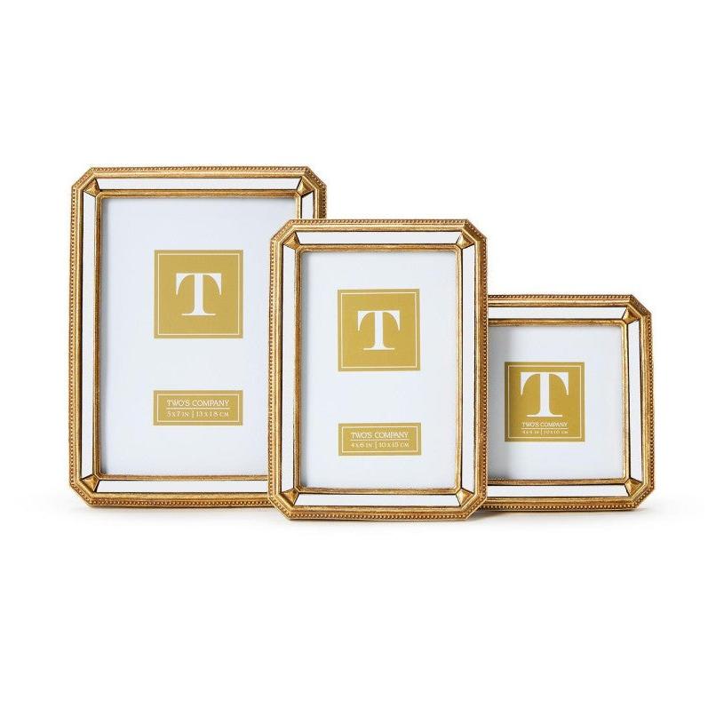 Beveled mirror Photo Frame