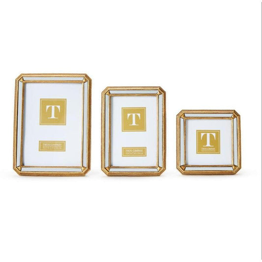 Beveled mirror Photo Frame
