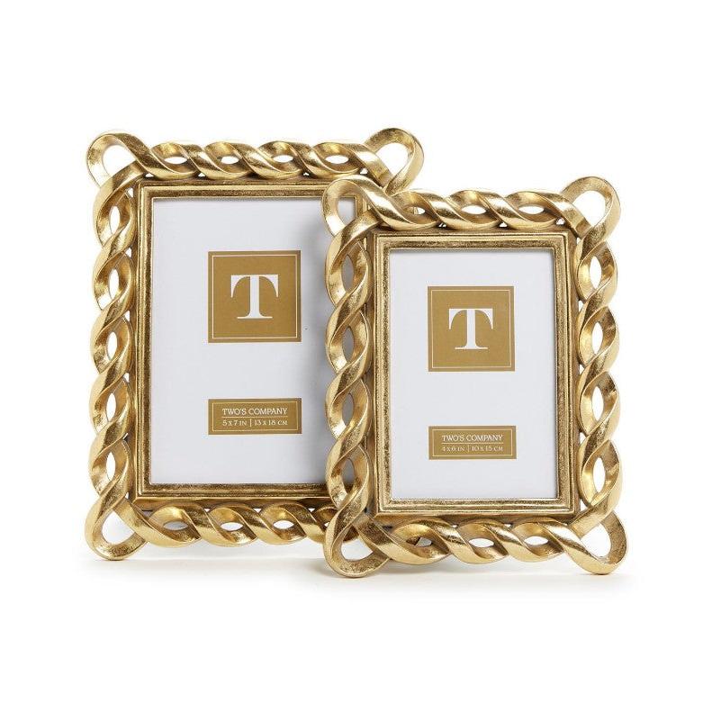 Gold Ribbon Frames