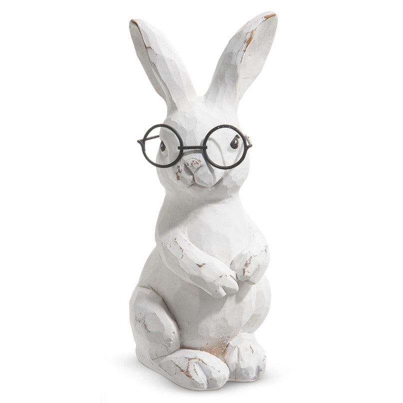 5.75" Bunnies with Glasses