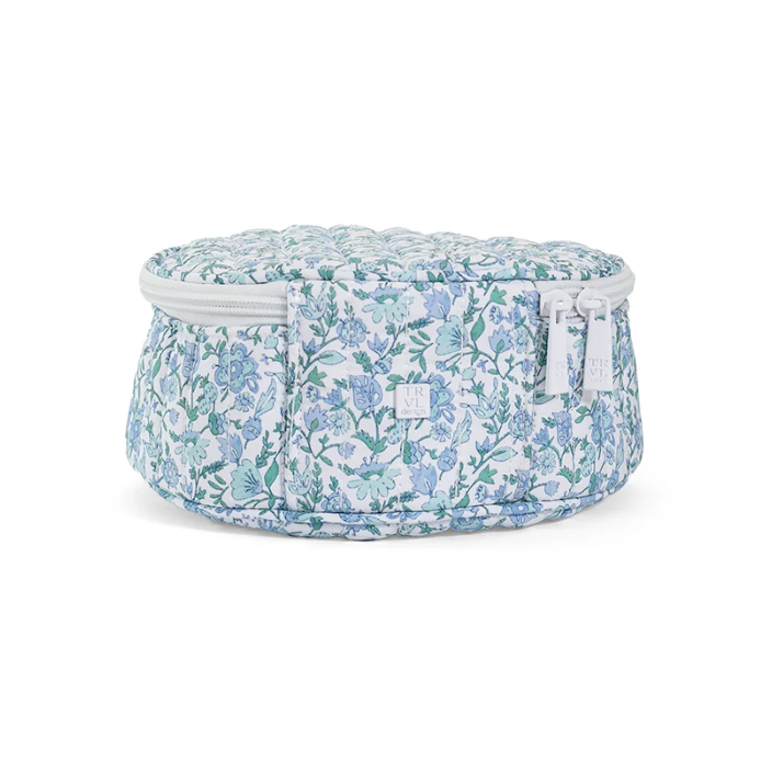 TRVL Design Quilted Jewel Round in Hamptons Floral
