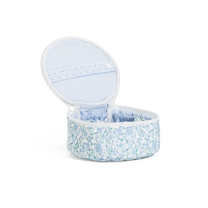 TRVL Design Quilted Jewel Round in Hamptons Floral