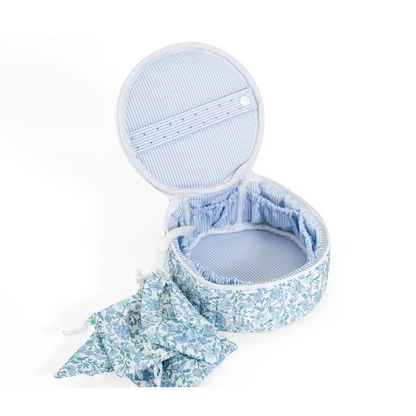 TRVL Design Quilted Jewel Round in Hamptons Floral