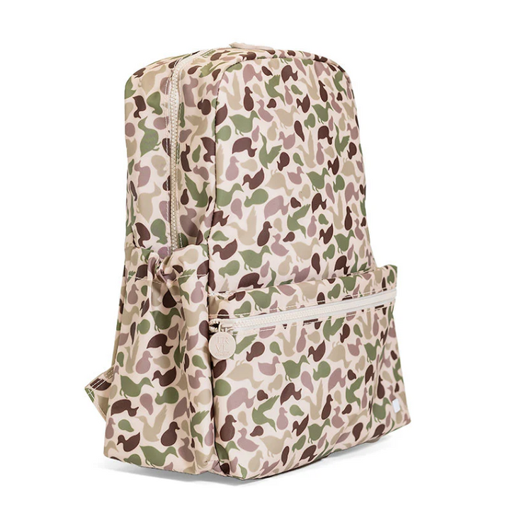 TRVL Design Backpacker Backpack in Decoy Camo