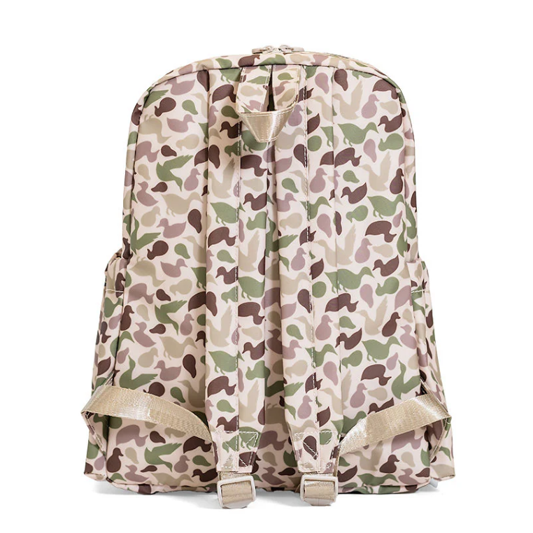 TRVL Design Backpacker Backpack in Decoy Camo