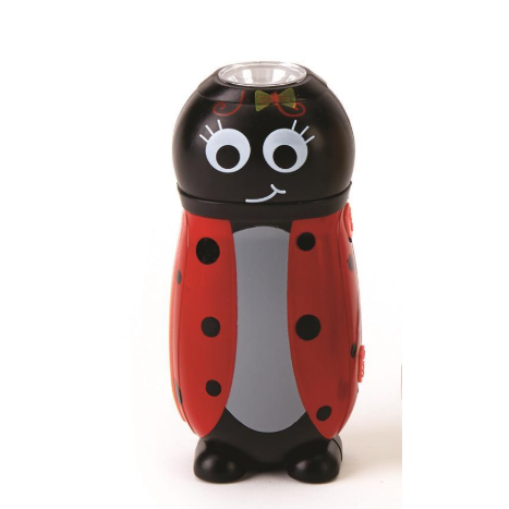 Rechargeable Bug Flashlight 3 Designs: Bumble Bee, Ladybug, or Caterpillar