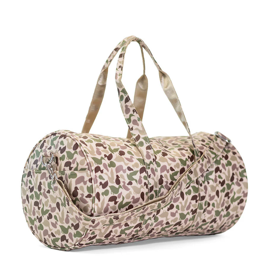 TRVL Design Large Roll Duffel in Decoy Camo