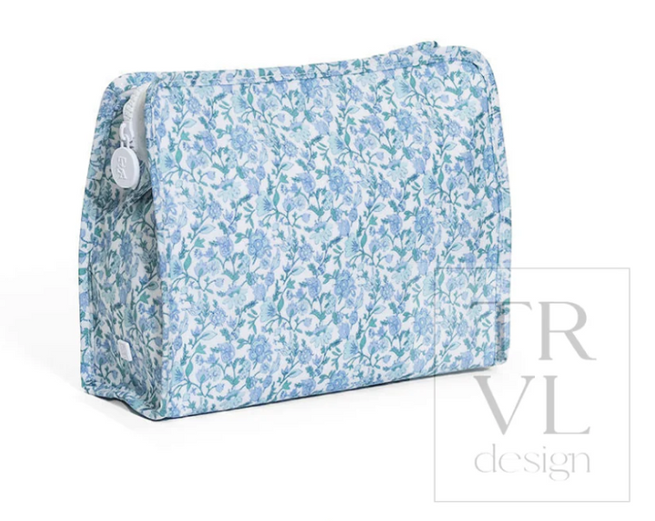 TRVL Design Roadie Large Zip Pouch - Hamptons Floral