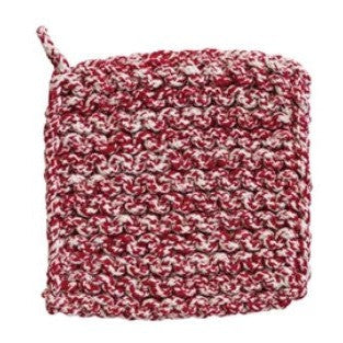 Melange Cotton Crocheted Pot Holder, 3 Styles