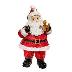 5" VINTAGE SANTA ORNAMENT