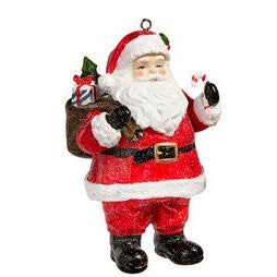 5" VINTAGE SANTA ORNAMENT