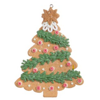 5" HOLIDAY GINGERBREAD ORNAMENT