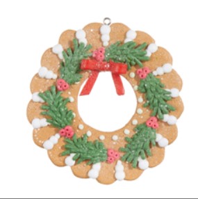 5" HOLIDAY GINGERBREAD ORNAMENT