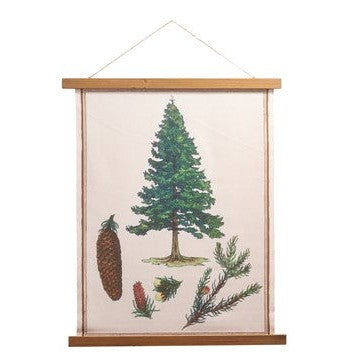 27" Evergreen Hanging Tapestry