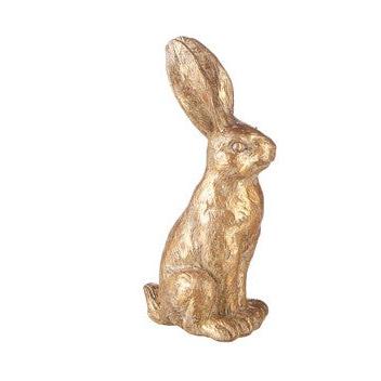 4.75" Gold Leaf Rabbit